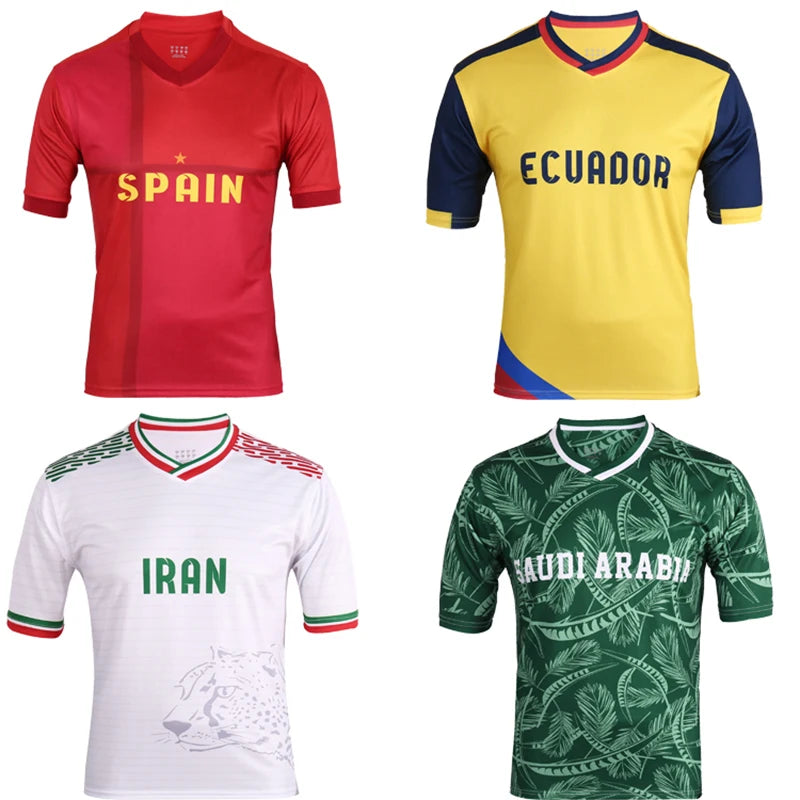 Camiseta de fútbol personalizada para hombres