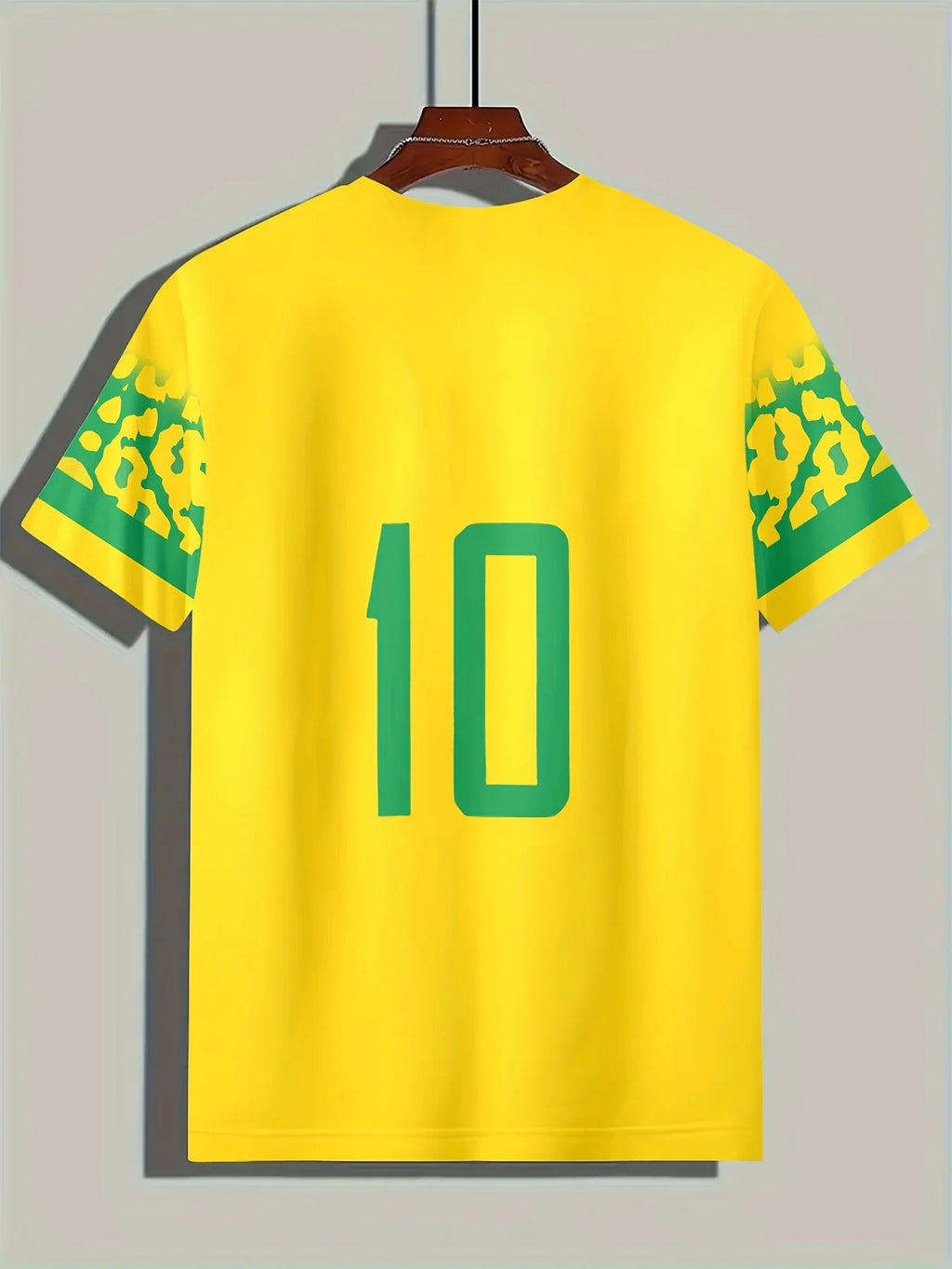 Men's 3D Soccer Print T-Shirt - Breathable Lightweight & Comfortable | Perfect for Outdoor Sports & Casual Wear Spring Autumn