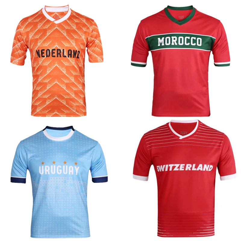 Kit de uniforme de fútbol para fanáticos de Brasil, México, 2024