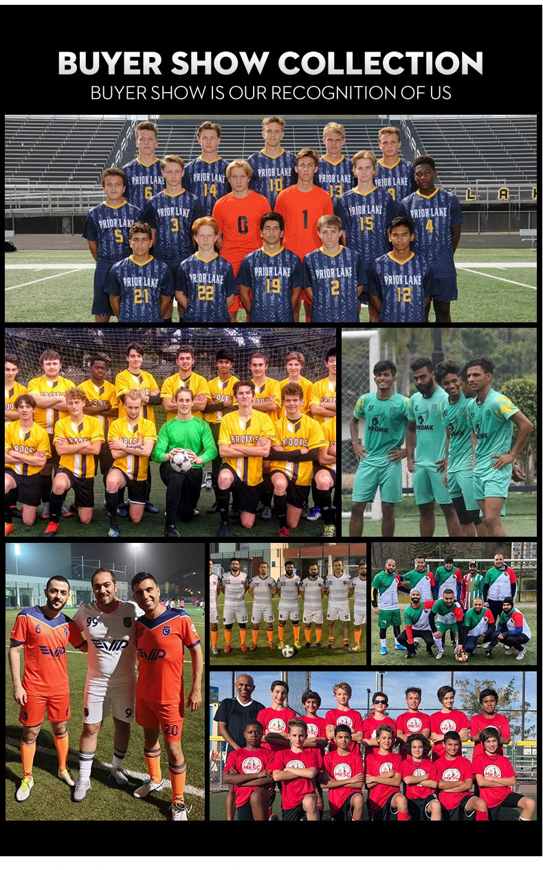 High Quality Men Football Jerseys Wholesale Soccer Clothes Sets Club Team Training Football Uniforms Adult Soccer Jersey D8862